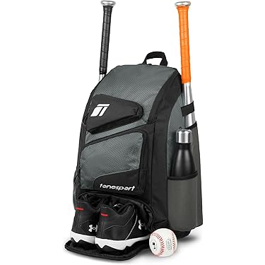 Sac Fourre-tout Easton Baseball/softball – Rose, Blanc, Noir – Compartiment Batte Et Gants