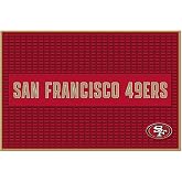 Rico Industries NFL Football 12" x 18" PVC Heavy Duty/Thick Home D&eacute;cor/Kitchen/Bar Mat
