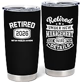 NVFCC Retirement Gifts For Men 2026, Funny Retirement Gifts, Retired Gifts For Men, Best Retirement Gift Ideas, Retirement Gifts For Men Coworkers 20 oz Stainless Steel Tumbler
