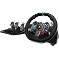 Logitech G29 Driving Force Racing Wheel and Floor Pedals, Real Force Feedback, Stainless Steel Paddle Shifters, Leather Steer