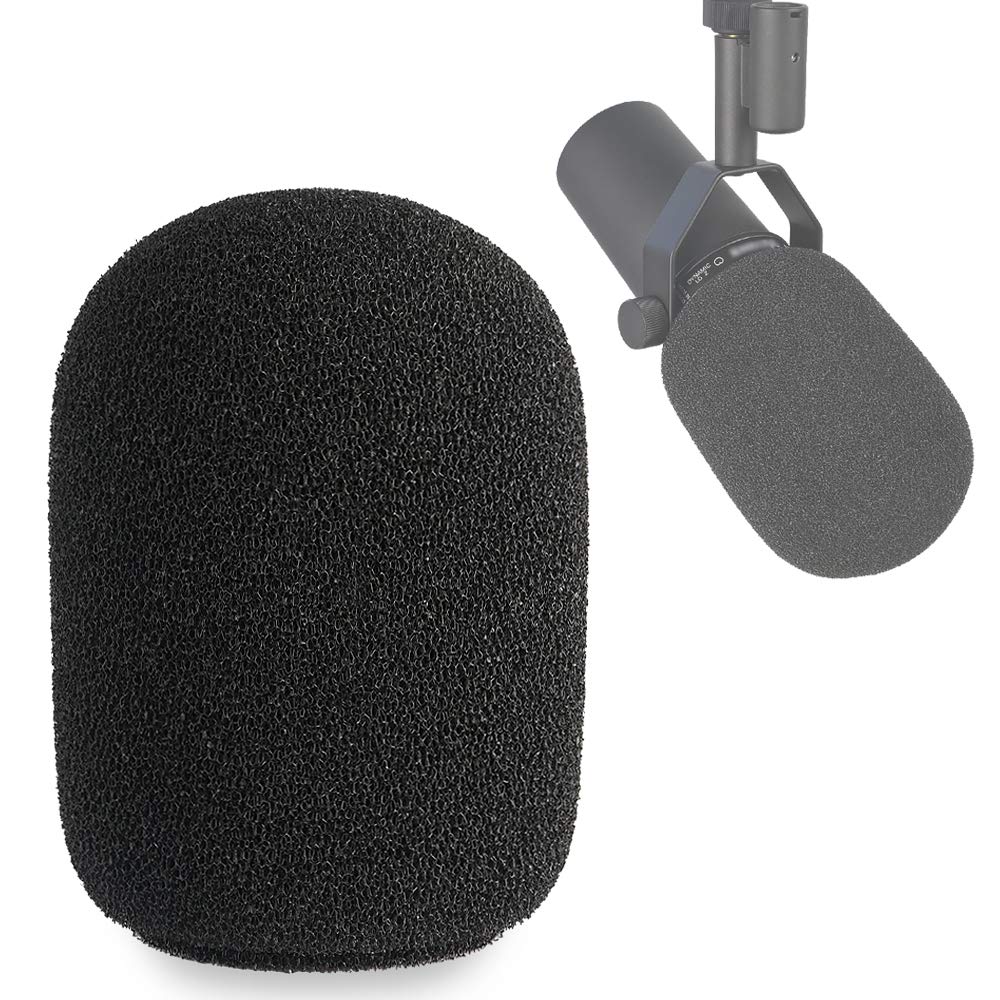 SM7B Microphone Pop Filter - Windscreen Foam Cover Customized Compatible with Shure SM7B Mic to Blocks Out Plosives by YOUSHARES