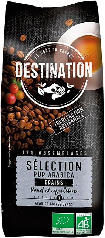 - Café Ecológico en Grano 500 g - 100% Pur Arábica