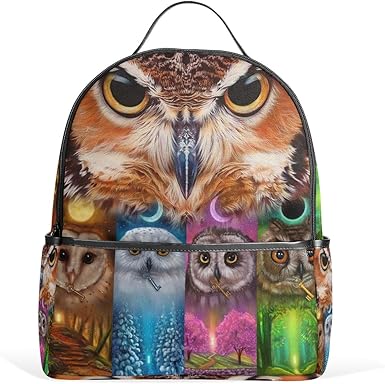 owl book bag