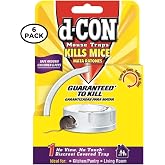 d-CON No View, No Touch Covered Mouse Trap, 1 Trap (Pack of 6)