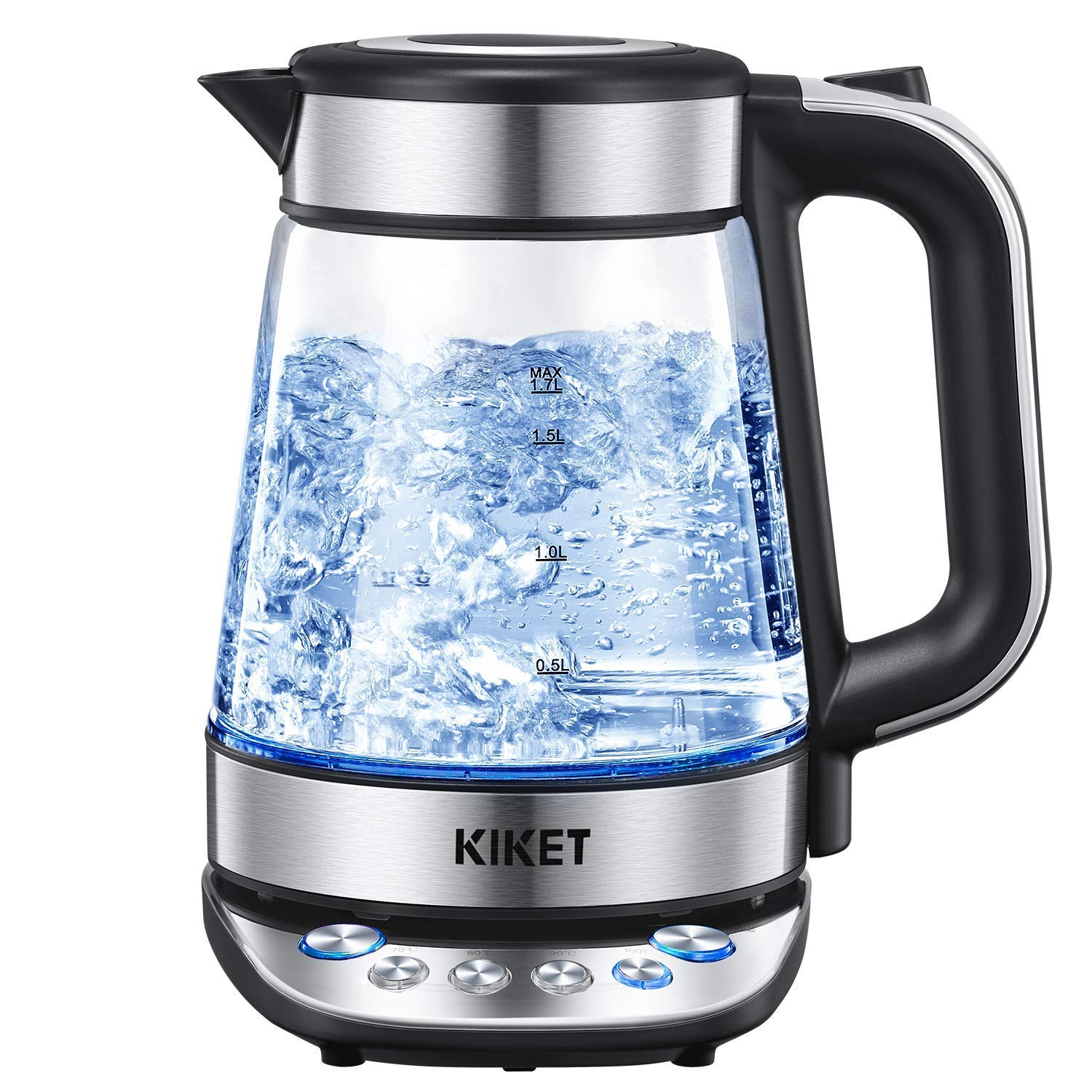 Glass Electric Kettle (BPA free), Professional Temperature Control