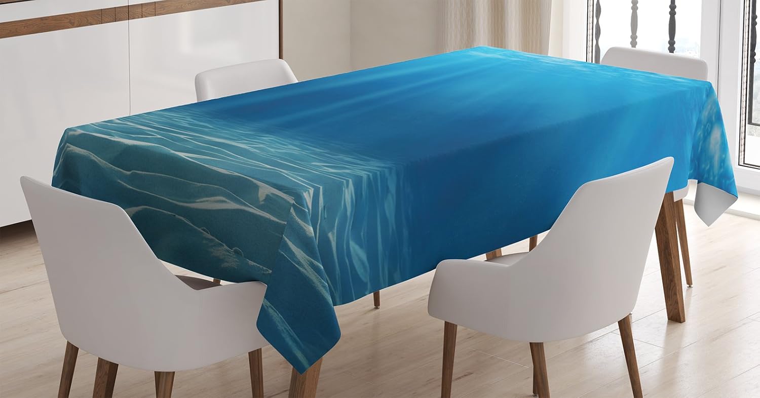 Best table cloth ocean rectangular