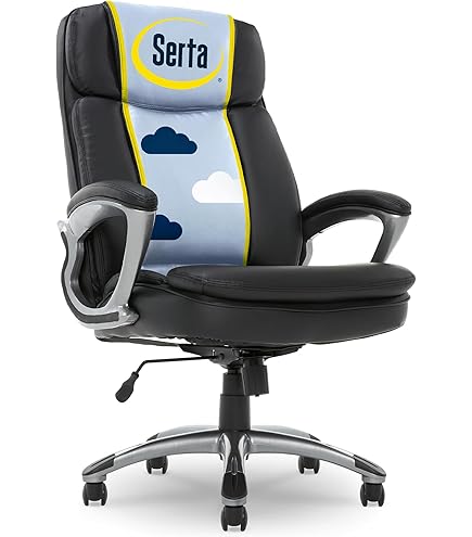 Amazon.com: Serta Amplify Executive Office Chair with Faux Leather