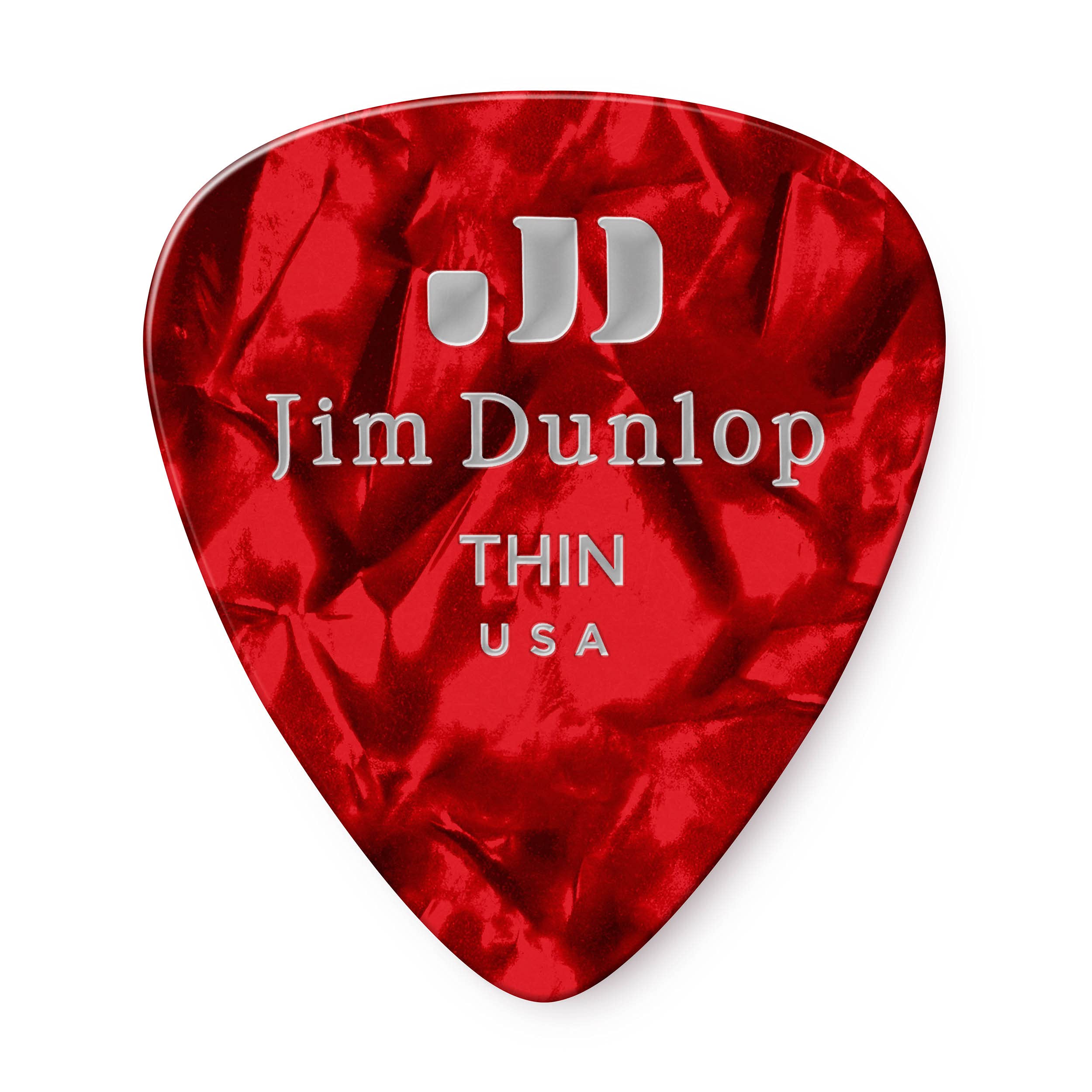 Jim Dunlop 483P09TH Guitar Pick Player Pack - Red Pearl (Pack of 12) — image 1