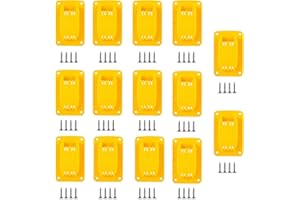 RISELION Tool Holders for Dewalt Tool Drill Driver 20V 12V, Wall Mount Drill Holder with 56 Screws (14 Packs, w/56 Screws, No Tools)
