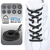 Lock Laces Flat Laces No Tie Elastic Shoelaces