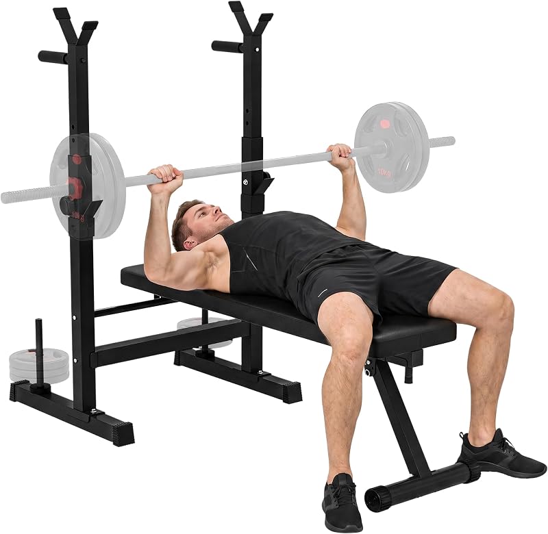 Supino de supino multifuncional de peso dobrável 220 kg
