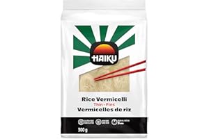 HAIKU Rice Vermicelli, Haiku, Premium Wheat Free Pasta, Authentic Stir Fry Asian Rice Noodles, Quick & Easy Preparation, Read