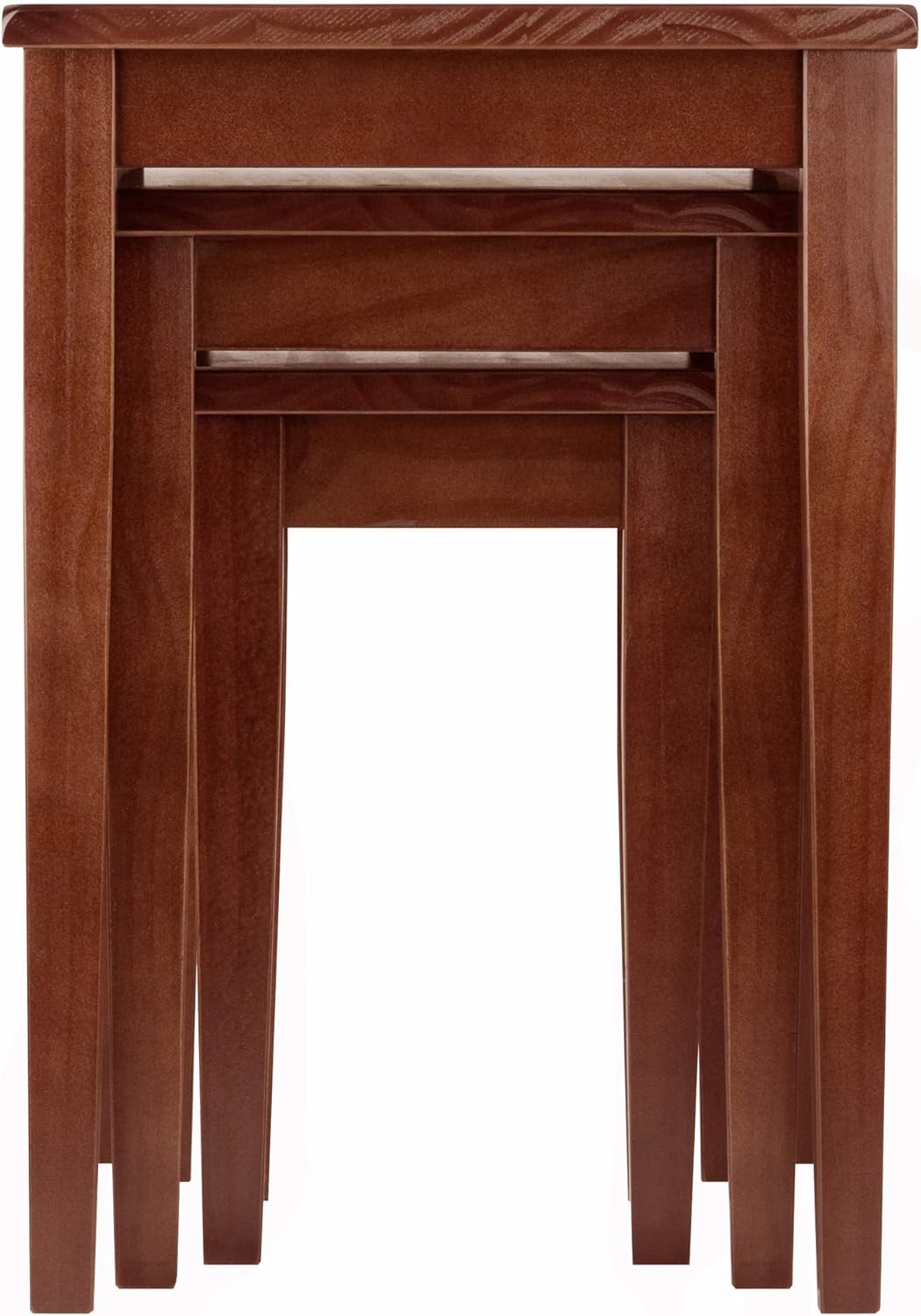 Winsome Wood Regalia Accent Table, Walnut: Furniture & Decor