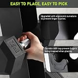 PhysKcal 6-Tier Dumbbell Rack Heavy Duty Steel 400kg Capacity view 8