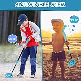 OMMO Kids Metal Detector with LCD Display 18.3-37.8in Adjustable Stem 6in Coil view 4
