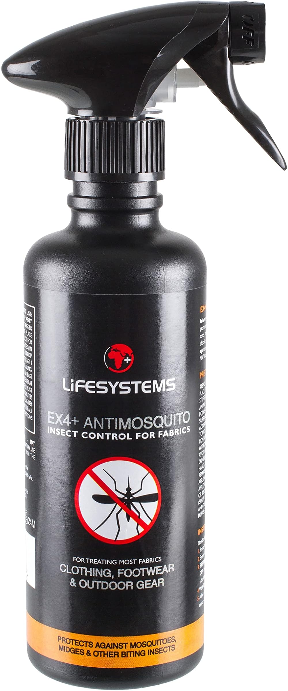 Lifesystems Ex4 Anti Mosquito Clothing Treatment 350 ml Spray