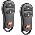 Key Fob fits 1999-2005 Chrysler Dodge Keyless Entry Remote (04686481), Set of 2