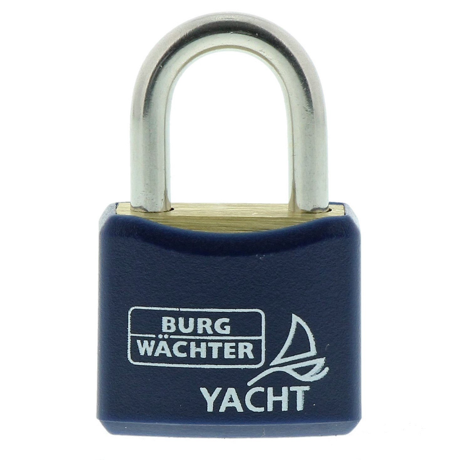 Burg-Wächter padlock, 3.5 mm shackle thickness, 2 keys, Yacht 460 Ni 20 SB, 1 piece