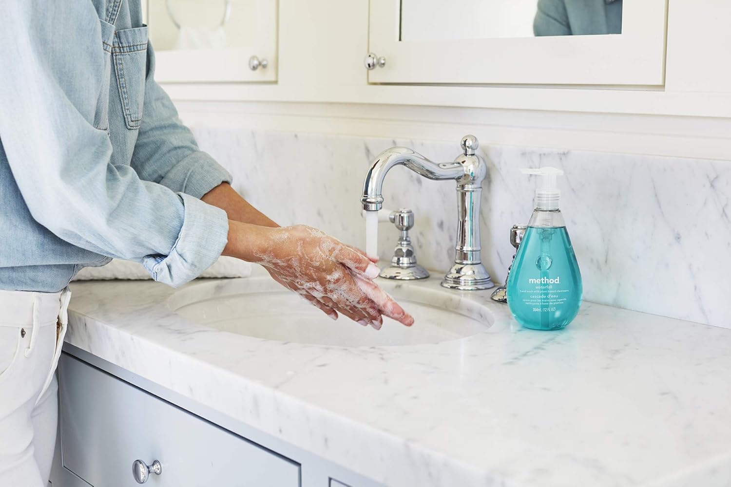 Method Gel Hand Soap Refill, Sweet Water, 34 Fl Oz (Pack of 6): Health & Personal Care