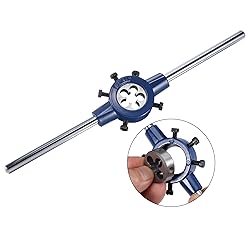 uxcell 1/2-28 UNEF Tap and Die Set with 38mm Round