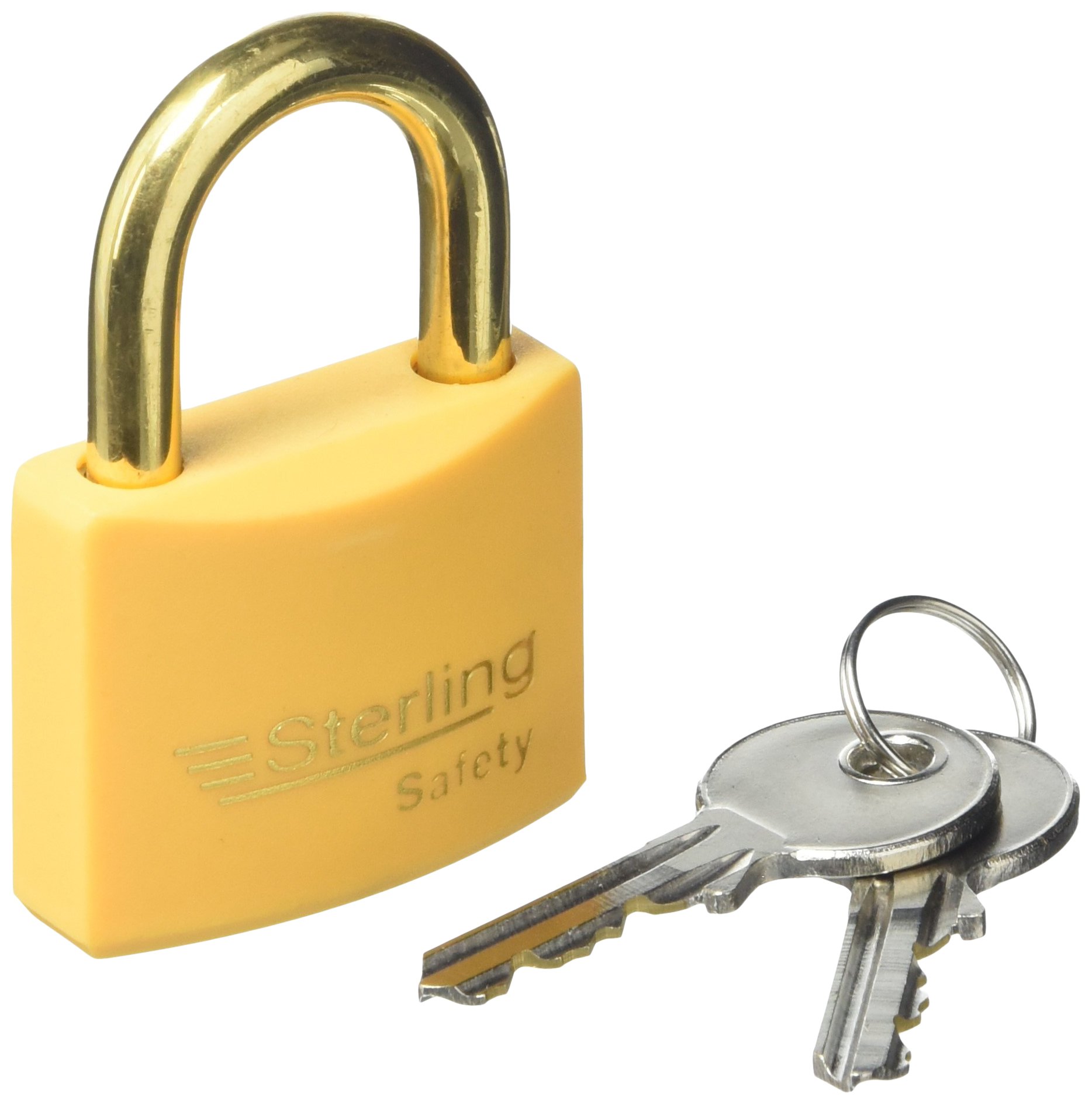 Sterling BL4Y 40mm Lock Out Padlocks, Yellow