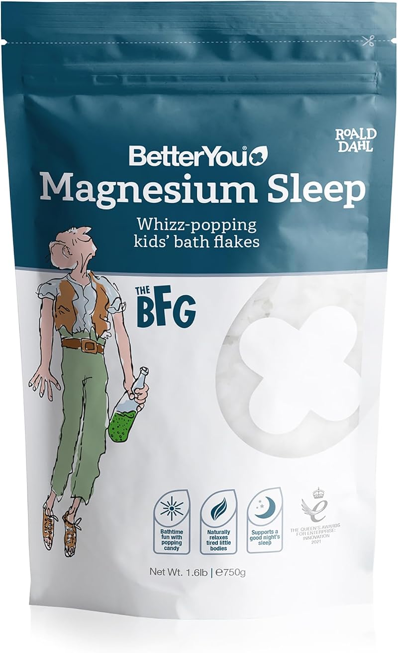 BetterYou Magnesium Sleep Kids Bath Flakes with Lavender 250 g