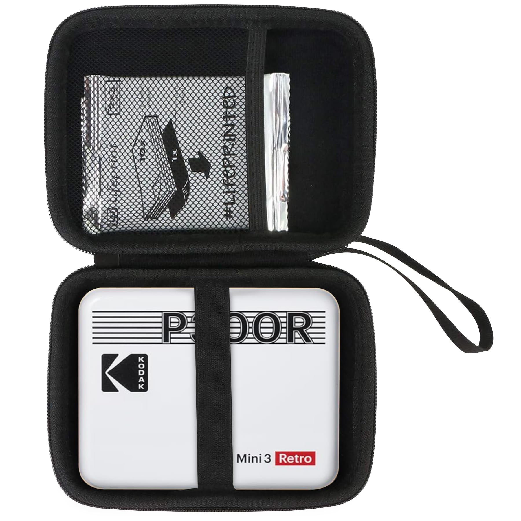 Aenllosi Hard Carrying Case for Kodak Mini 3 Retro/Mini Shot 3 Retro/Mini Shot Combo 3 Photo Printer (Gray,only case)