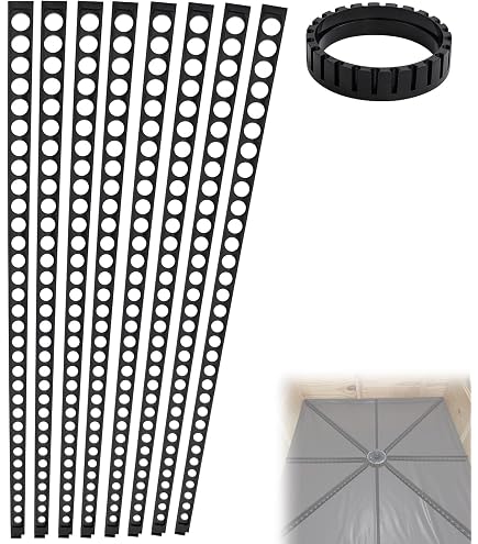 The Goof Proof Shower Kit: Quick-Pitch Standard Pan & Drain Liner Combo - Black