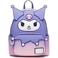 Amazon.com | Loungefly Sanrio Kuromi Pumpkin Glow Mini  display picture 1