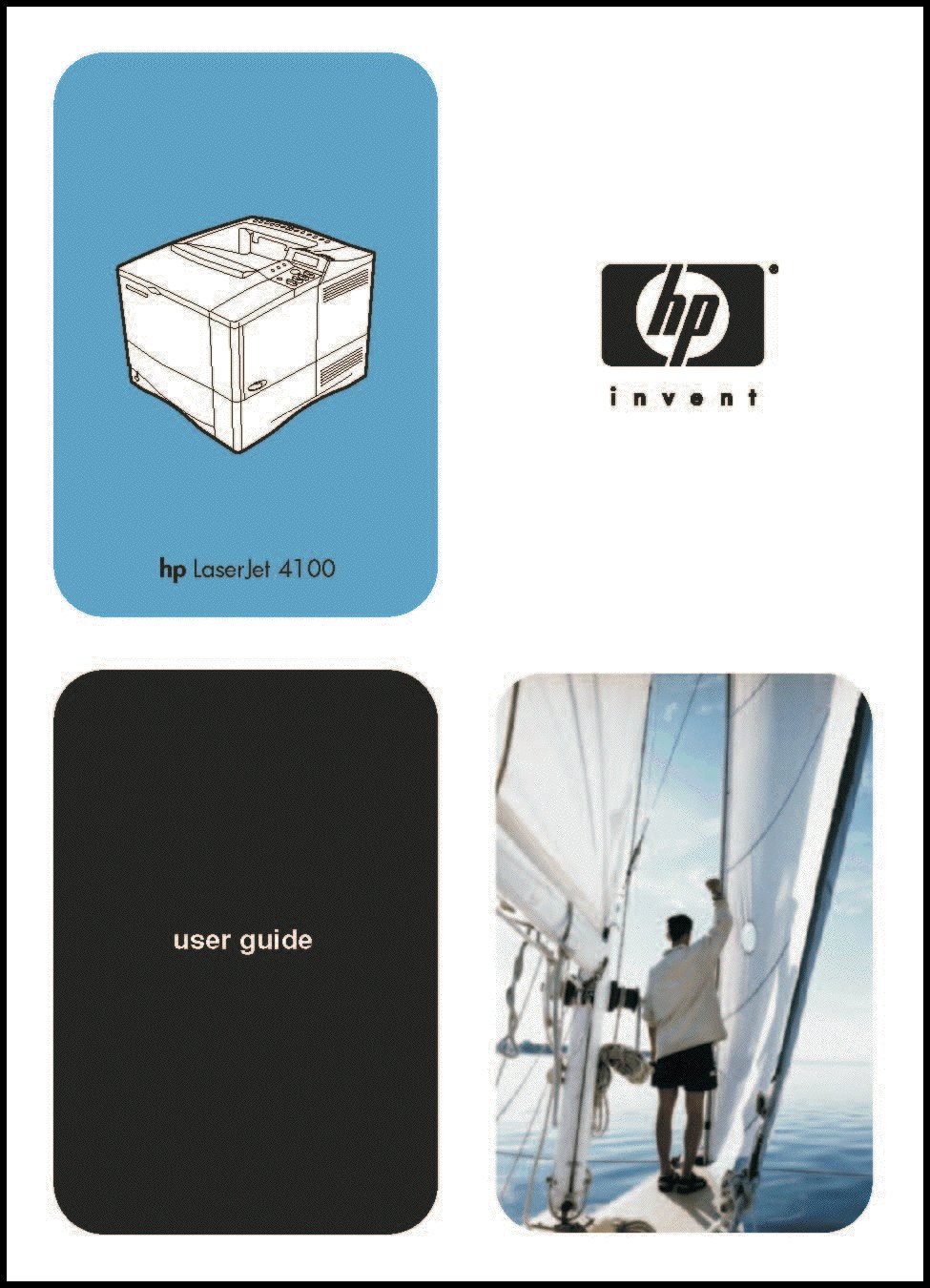 HP LaserJet Printer 4100 278 page User's Manual Guide Paperback – 2002