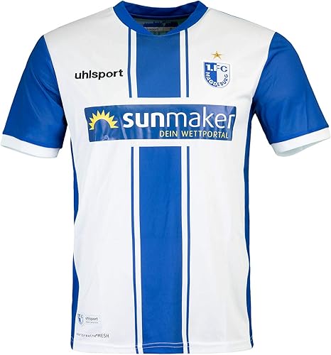 Fussball Uhlsport 1 Fc Magdeburg Stadt Farben Mf T Shirt 2020 21 Fussball Fan Shirt Fussball Fanshop