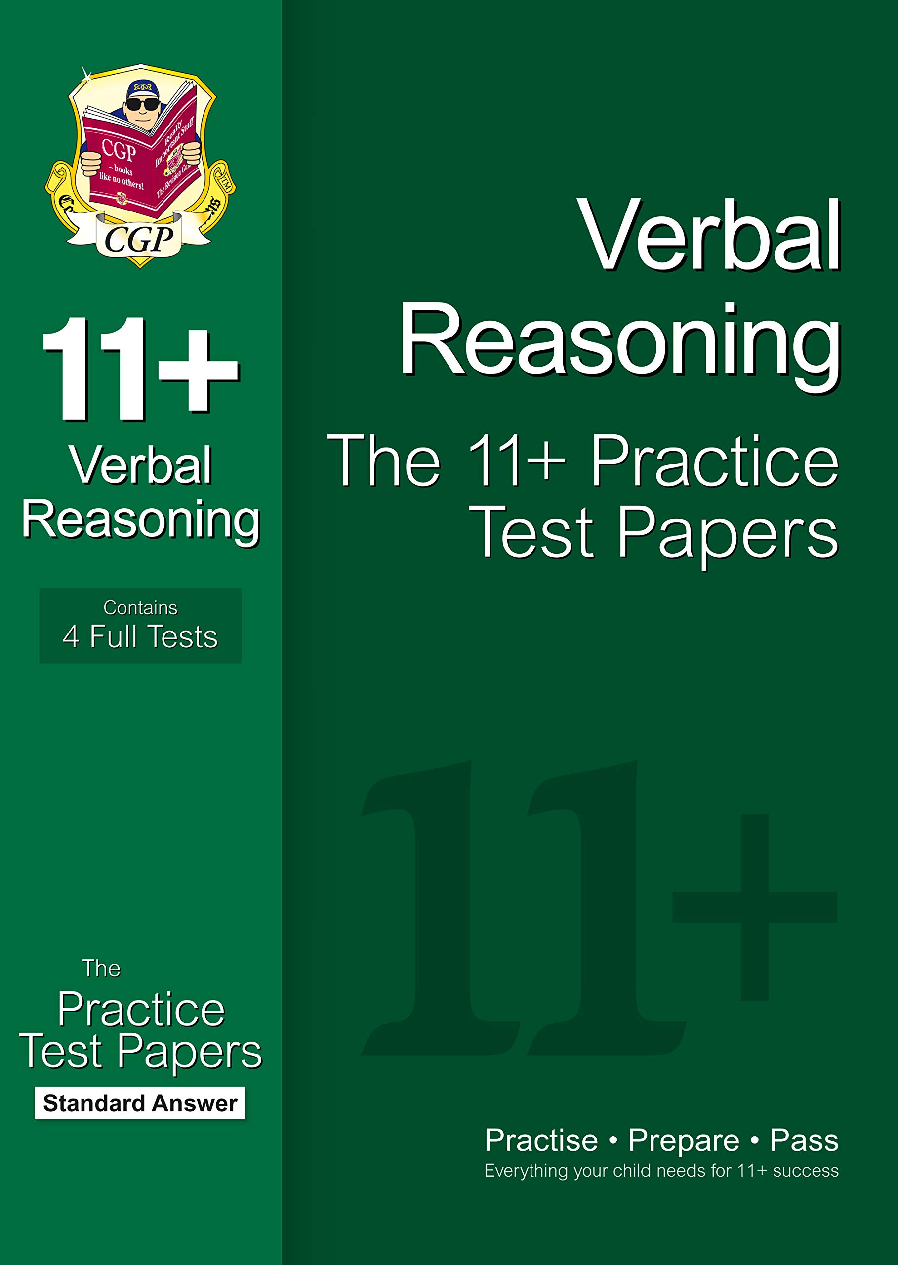 amazon 11 verbal reasoning practice papers standard answers for richard parsons 9781847628220 books