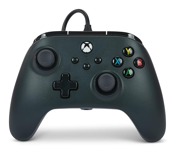 POWERA WIRED CONTROLLER FOR XBOX SERIES X|S – BLACK, GAMEPAD, WIRED VIDEO GAME CONTROLLER, GAMING CONTROLLER, WORKS WITH XBOX ONE AND WINDOWS 10/11