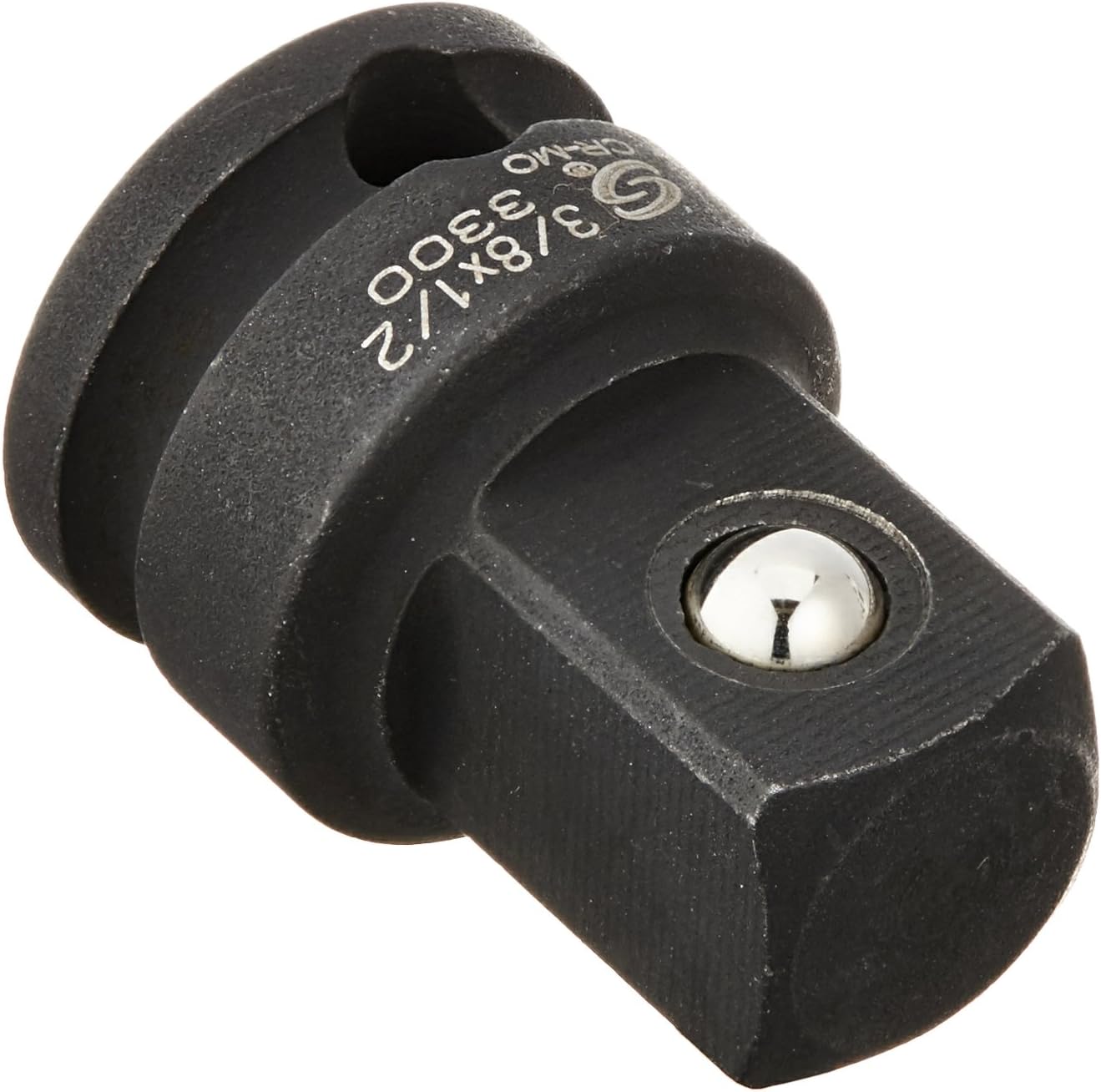 Sunex 3300 3/8-Inch Female by 1/2-Inch Male Socket Adapter with Friction Ball Drive: Home Improvement