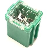 EDS 927-6040 9276040 40 Amp Green Mini J Fuse Compatible Replacement | 40 amp fuse 90982-08294 9098208294 6E5Z-14526-CA 24370-C994B 68137044AA 82210J Corolla Tundra Tacoma Highlander Toyota Ford