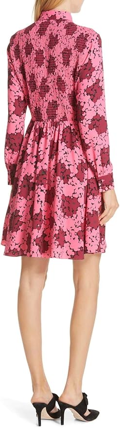 kate spade bubble dot smocked dress