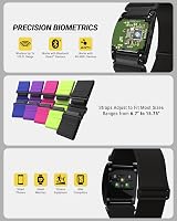 Scosche Rhythm+ 2.0 Waterproof Heart Rate Monitor Armband ANT+ Bluetooth Black view 7