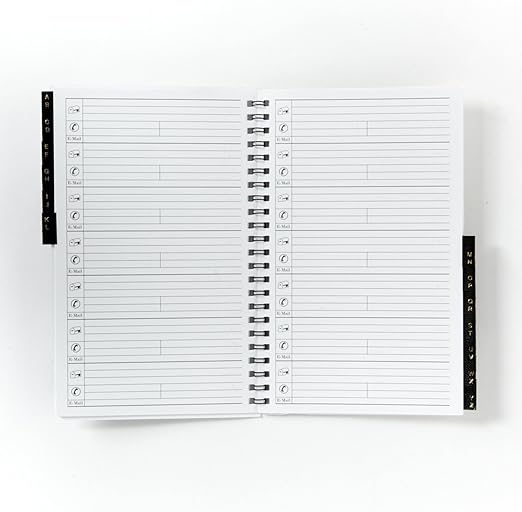 Amazon 5x8 Address Book Refill Telephone And Address Books