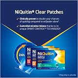 NiQuitin 14 mg Nicotine Patch Step 2 14 Clear Patches 24h Craving Control view 3