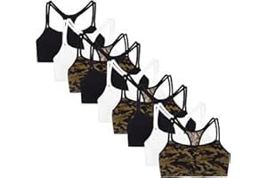 Fruit of The Loom Women's Spaghetti Strap Cotton Sports Bra
