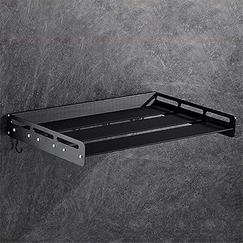 QINAIDI Horno de microondas con Ganchos, Almacenamiento de la ...