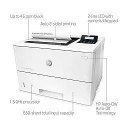 HP LaserJet Pro M501dn Duplex Printer with