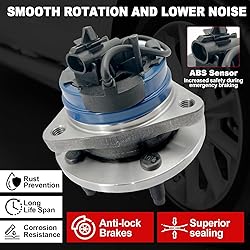 Pair 513214 Front Wheel Bearing Hub Assembly