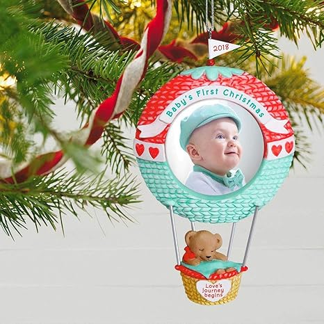 personalized baby's first christmas ornament 2018