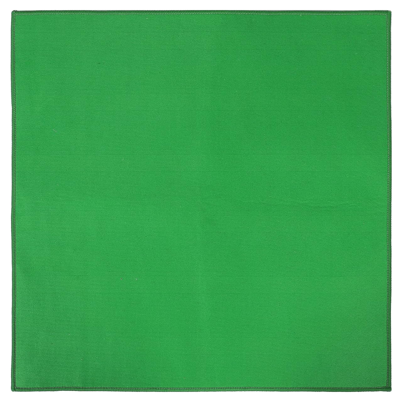 Toddmomy Thickened Green Mahjong Mat 70X70Cm Anti-Slip Noise-Reduction Square Table Mat for Mahjong Poker Dominoes Board Game Table Cover