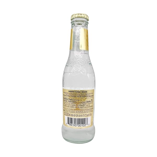 FEVER-TREE, TONIC WATER, 6.8 FL OZ