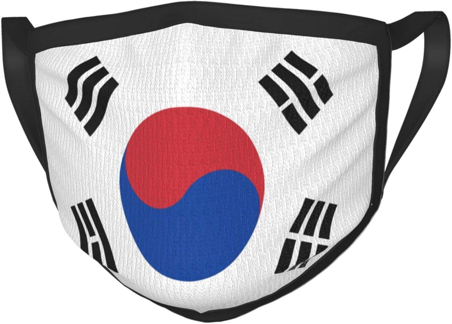 Flag of South Korea Men's Womens Facemask Reusable Face Mask Comfy Mask