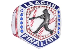 TOPSPORTSJEWELRY 1 pcs, 5pcs,12 pcs Pack 2025 Baseball League Championship Rings Size 9.5 and 11.5