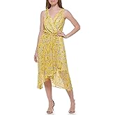 Tommy Hilfiger Clip Chiffon Dress Mango Multi 4