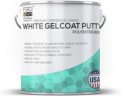 Amazon Com Gelcoat Repair Putty Filler Fixer Restoration